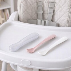 BabyBjörn & Mamajoo 4'lü Beslenme Seti - Powder Pink - 6