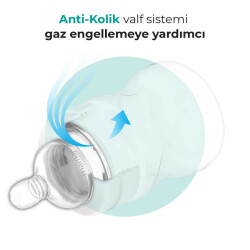 Mamajoo Anti-Kolik Biberon Emzikleri 6Ay+, Orta Akışlı, 2li Paket - 3