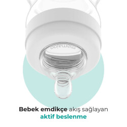 Mamajoo Anti-Kolik Biberon Emzikleri 6Ay+, Orta Akışlı, 2li Paket - 5