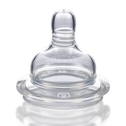Mamajoo %0 BPA Silikon Biberon Emziği İkili S No.1 0 ay - Thumbnail