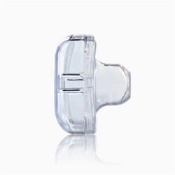 Mamajoo %0 BPA Silikon Ortodontik Emzik Şeffaf Tekli 0ay - Thumbnail