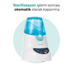 Mamajoo 3 İşlevli Sterilizatör, Mama ve Süt Isıtıcı, LCD ekran - 4
