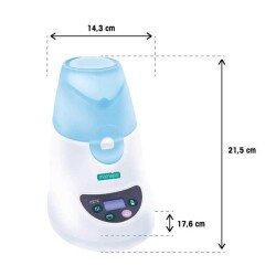 Mamajoo 3 İşlevli Sterilizatör, Mama ve Süt Isıtıcı, LCD ekran - 6