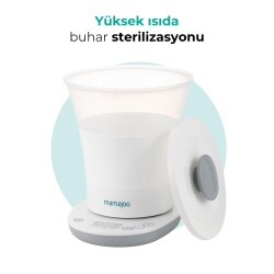 Mamajoo 3 İşlevli Buhar Sterilizatörü, Mama ve Süt Isıtıcı, Hızlı Isıtma ve Sıcaklık Sabitleme - 3