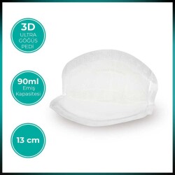 Mamajoo 3D Breast Pad / Pack of 32 Ultra Absorbent & Ultra Thin, Hygienic Single Use Pad - 2