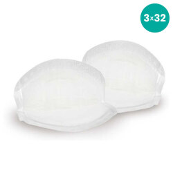 Mamajoo 3D Disposable Göğüs Pedi Ultra Emici ve İnce, 3 X 32 Adet - 1