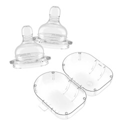Mamajoo Anticolic Bottle Teat Slow Flow & Storage Box - Mamajoo