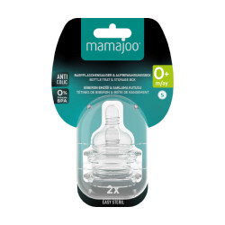 Mamajoo Anticolic Bottle Teat Slow Flow & Storage Box - 7
