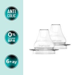 Mamajoo Anticolic Soft Spout 2-pack & Storage Box - 2