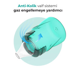 Mamajoo Auslaufsichere Trink-Lernbecher Grün 160ml mit Griff & Anti-Kolik Weicher Schnabel - 3