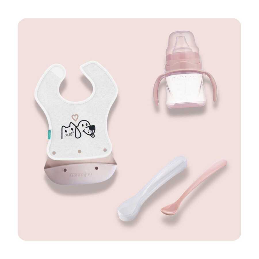 Mamajoo Beslenme Seti - Powder Pink - Mamajoo