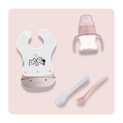 Mamajoo Beslenme Seti - Powder Pink - Mamajoo