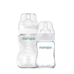  - Mamajoo Cam Biberon 180ml + Silver Biberon 250ml