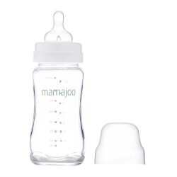 Mamajoo Cam Anti-Kolik Biberon 240 ml, 6 Ay+, Orta Akışlı - 4