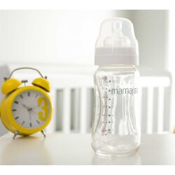 Mamajoo Cam Anti-Kolik Biberon 240 ml, 6 Ay+, Orta Akışlı - 7