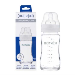 Mamajoo Cam Anti-Kolik Biberon 240 ml, 6 Ay+, Orta Akışlı - 6