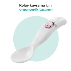 Mamajoo Design Spoon & Fork Set Cow - 3