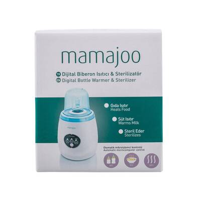 Mamajoo Digitaler Flaschenwärmer und Dampfsterilizator