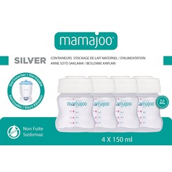 Mamajoo Dijital Mama Isıtıcısı ve Buhar Sterilizatörü & 4'lü Anne Sütü Saklama Kabı Seti - Thumbnail