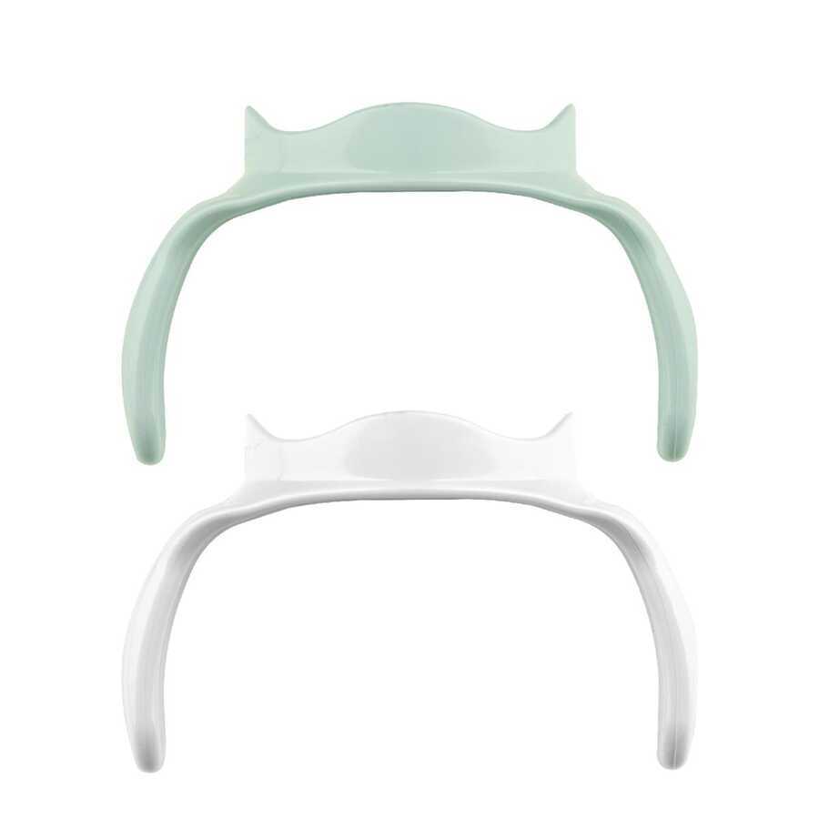 Mamajoo Training Cup and Bottle Handles, Powder Green / White - Mamajoo