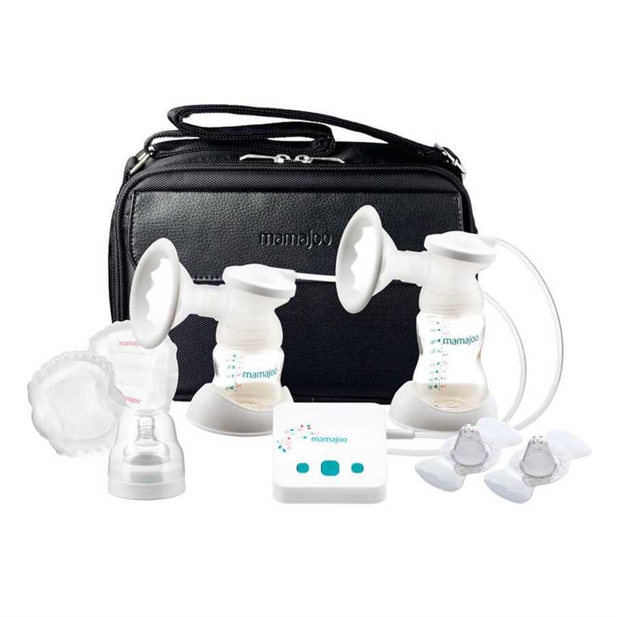 Mamajoo Electronic USB Double Breast Pump & Breastfeeding Set - Mamajoo