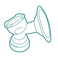 Mamajoo Elektronik Göğüs Pompası Sağım Kiti Gövdesi - Mamajoo