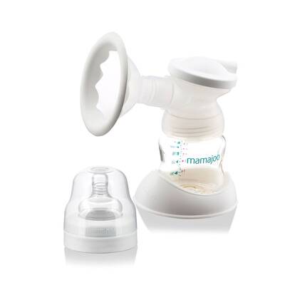 Mamajoo Elektronische USB Einzel Milchpumpen & Milchaufbewahrungsbehälter 150ml