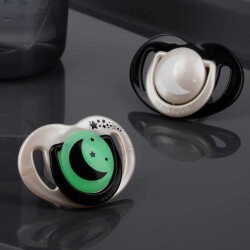 Mamajoo Gece & Gündüz Biberonu 160ml & Saklama Kutulu İkili Emzik / Pearl - 8