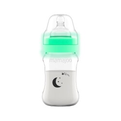 Mamajoo Gece & Gündüz Anti-Kolik Biberon 270 ml, 6 Ay+, Orta Akışlı - Mamajoo