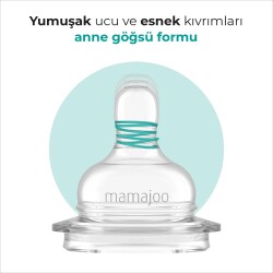 Mamajoo Gece & Gündüz Anti-Kolik Biberon 270 ml, 6 Ay+, Orta Akışlı - 4