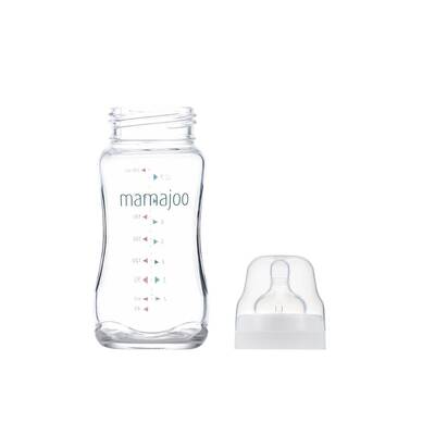 Mamajoo Glas Babyflasche 180 ml & 240 ml