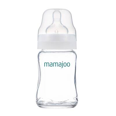 Mamajoo Glass Feeding Bottle 180ml