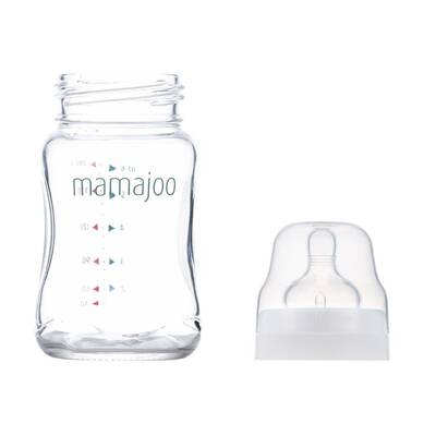 Mamajoo Glass Feeding Bottle 180ml