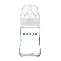 Mamajoo Glass Feeding Bottle 180ml - Mamajoo