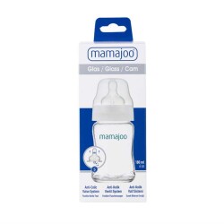 Mamajoo Glass Feeding Bottle 180ml - 2