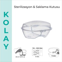 Mamajoo Göğüs Ucu Koruyucu, Sterilizasyon ve Saklama Kutulu, İkili Set - 6