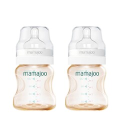 Mamajoo Gold Feeding Bottles 150ml Twin Pack - Thumbnail