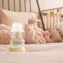 Mamajoo Gold Plus Anti-Kolik Biberon 150 ml, Yenidoğan Bebek, 0 Ay+, Yavaş Akışlı, PES Materyal - 7