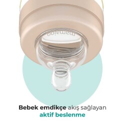 Mamajoo Gold Plus Anti-Kolik Biberon 250 ml, 6 Ay+, Orta Akışlı, PES Materyal, 2li Paket - 5