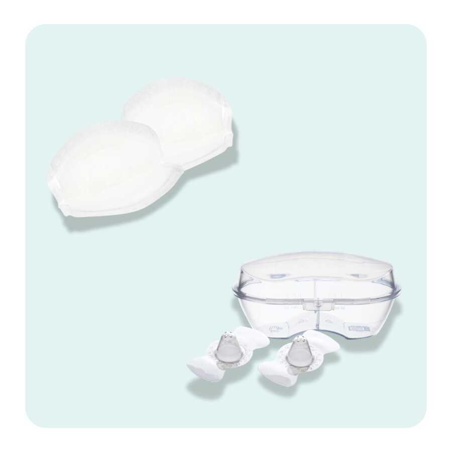 Mamajoo İkili Göğüs Ucu Koruyucu & 32 Adet Göğüs Pedi Seti - Mamajoo