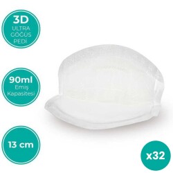 Mamajoo İkili Göğüs Ucu Koruyucu & 32 Adet Göğüs Pedi Seti - 3