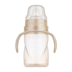 Mamajoo Kulplu Akıtmaz Alıştırma Bardağı, 270 ml, Pearl, 9 Ay+, 1 Adet - Mamajoo