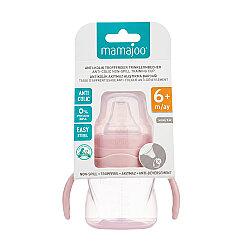 Antikolik Akıtmaz Alıştırma Bardağı 160 ml Powder Pink, 6 Ay+ - 8