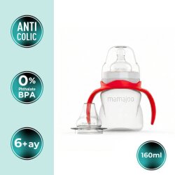 Mamajoo Kulplu Alıştırma Biberonu, Yılbaşı Özel Koleksiyonu 160 ml, 6 Ay+, 1 Adet - 3