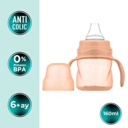 Mamajoo Kulplu Akıtmaz Alıştırma Bardağı , 160 ml, Powder Blush, 6 Ay+, 1 Adet - 2