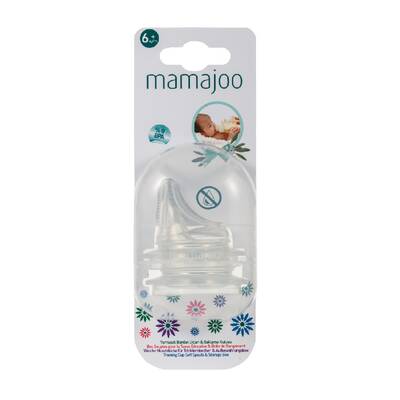 Mamajoo Kulplu Eğitici Bardak 160 ml & Yedek İkili Bardak Ucu / Mavi