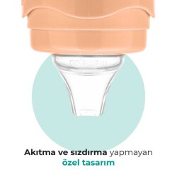 Mamajoo Kulplu Akıtmaz Alıştırma Bardağı, 270 ml, Powder Blush, 9 Ay+ 1 Adet - 5