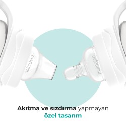 Mamajoo Kulplu Alıştırma Biberonu 160 ml, 6 Ay+, M Beden, Anti-Kolik - 5