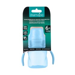 Mamajoo Leak-Proof Training Cups With Handles, Anti-colic, Blue 160 ml, 6 Mo+ - 7