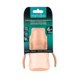 Mamajoo Leak-Proof Training Cups With Handles, Anti-colic, Powder Blush 160 ml, 6 Mo+ - 7